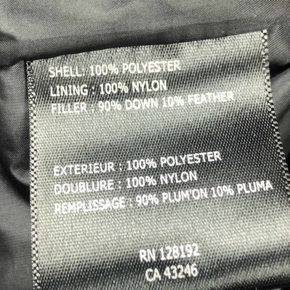 SOLD - Tumi Navy Blue Packable Down Puffer Jacket - Picture 6 of 17